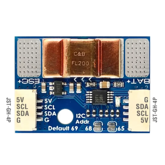 Wholesale  MATEK Mateksys ULTRA-PRECISE I2C POWER MONITOR  I2C-INA-BM for Drone Diy Parts